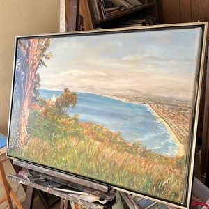A Beautiful painting overlooking  La Venta Inn in Palos Verdes, CA.
